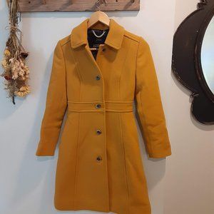J. Crew Lady Day Coat 00P Dark Amber